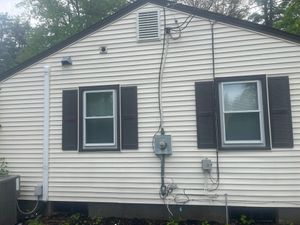 Our Soft Washing Services gently and effectively clean your home's exterior, using low pressure and eco-friendly solutions to remove dirt, mold, and mildew without damaging delicate surfaces like shingles or siding. for United Soft Wash in Windsor, CT