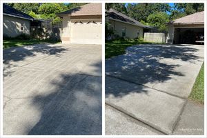 Concrete Cleaning is a service we offer to clean and restore your concrete surface. We use a high-pressure wash to remove any dirt, debris, or stains from the surface. We also use a sealant to help protect and extend the life of your concrete. for Pressure Washing Warrior LLC in Ocoee, FL