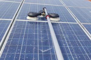 Solar Panels can accumulate dirt, and pollution that can reduce the panels efficiency. We'll help you clean the panels so they are looking brand new. for What A Price - Exterior Washing Services in Four Corners, FL