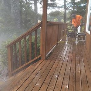 Our Power Washing service will refresh the exterior of your home by removing dirt, grime, and mildew buildup. Let us help you maintain a clean and beautiful property. for Roose Paint & Restoration LLC  in Aberdeen, WA