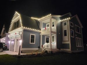 Transform your home this holiday season with our professional Christmas Lights Installation service. Let us handle the hassle while you enjoy a beautifully lit and festive home for all to admire. for First State Roof & Exterior Cleaning in Sussex County, DE