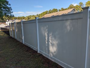 Our Fence Washing service effectively removes dirt, grime, mold, and mildew from your fence using high-pressure water or gentle soft washing techniques for a refreshed and clean appearance. for Seaside Softwash in Bluffton, SC