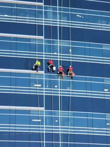 Our High Rise Window Cleaning service is perfect for commercial properties with high-rise windows. We use advanced equipment and techniques to clean your windows quickly and safely, so you can enjoy clear, streak-free views from every angle. for High-Rise Cleaning Specialists in Metro Atlanta, GA