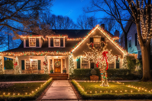 Enhance your home's festive spirit with our Christmas Light Decor service, bringing joy to your neighborhood and transforming your house into a dazzling winter wonderland. for X-treme Pro Wash in Huntsville, OH