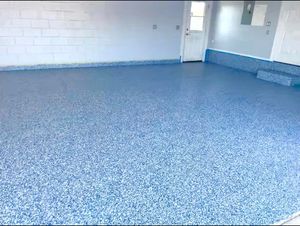 Epoxy Flooring is a durable and attractive flooring solution that will update your home, add value, and last for years to come. for Xotic Ps LLC in Titusville, FL
