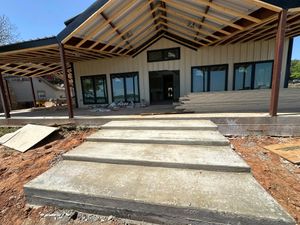 Transform your home with our expert stair design and installation services, offering stylish, durable concrete solutions that enhance both functionality and aesthetic appeal. Elevate your space with precision-crafted staircases today. for Ramos Concrete & Construction LLC in Graham, TX