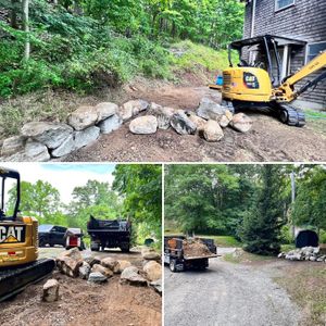 Our excavation service is the perfect way to prepare your landscape for a new installation. We can help you remove any existing vegetation or obstructions, so you can start fresh. for LJ Lawn & Property Maintenance, Inc. in Cold Spring, New York