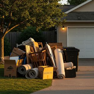 Our Junk Removal service ensures a clean, clutter-free space by efficiently disposing of unwanted items. We provide reliable and thorough removal solutions to complement our high-quality painting services for your home. for GEOS Painting in New Braunfels, TX