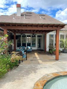 Our staining service enhances the beauty of your home by adding color and protection to surfaces such as decks, fences, and interior woodwork. for Fonseca's Painting in Baton Rouge, LA