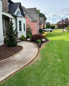 Our Lawn Maintenance service keeps your yard healthy, neat, and inviting with mowing, edging, trimming, seasonal care, and dependable attention that saves you time while enhancing curb appeal. for Circle One Landscaping in Alpharetta, GA