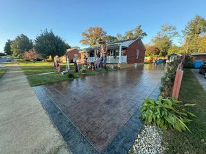 Enhance your outdoor living space with our expert Patio Design & Installation service, offering durable, stylish concrete solutions that transform your backyard into a beautiful and functional retreat for relaxation and entertainment. for The Amazing Concrete LLC in Roanoke, VA