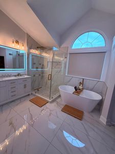 Transform your bathroom into a modern oasis with our expert renovation service. We deliver quality craftsmanship and innovative designs tailored to your style preferences and functional needs. for Aquia Construction, LLC  in Stafford County, VA