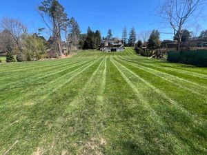 Enhance your lawn's health and appearance with our professional lawn aeration service, effectively complemented by thorough lawn dethatching to remove debris and improve soil absorption for lush, vibrant grass growth. for SkyLimit LawnCare in Asheville, NC