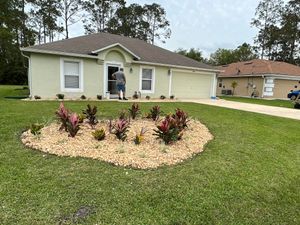 We install high-quality mulch to enhance the beauty and reduce maintenance of your landscaping. Let us help you create a beautiful outdoor living space! for F & F Lawn & Landscaping LLC in Crescent City, FL