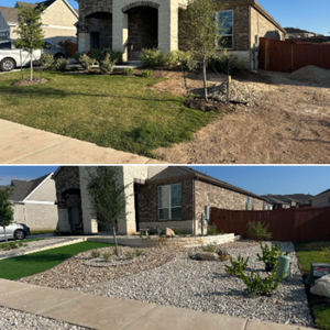 Enhance your outdoor space with our natural stone hardscape service, offering durable and aesthetically pleasing solutions that blend seamlessly into your landscape for a timeless, elegant look in any yard. for Clean Green Landscape Design in Dripping Springs, TX