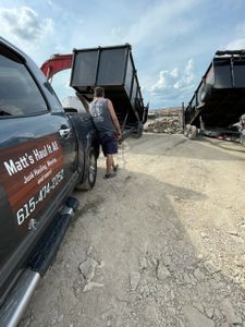 Contractors don’t always include haul away in their remodel costs, but we are happy to get those left overs out of your way. for Matt's Haul it All, LLC in Williamson County, TN