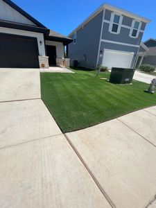 Our Sand Leveling service is essential for achieving a smooth and even lawn surface. By distributing lawn sand evenly, we ensure optimal grass growth and a visually appealing landscape for your home. for Alamo Turf Works in San Antonio, TX