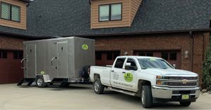 Our Deluxe Portable Restroom Trailer service offers luxury portable restroom solutions for homeowners, providing convenience and comfort for your special events or temporary bathroom needs. for A1 Porta Potty in Louisville, KY