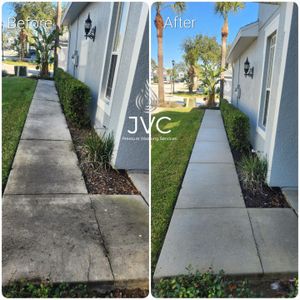 We offer Driveway and Sidewalk Cleaning services to help homeowners keep their outdoor surfaces looking clean, bright and free of dirt, grime and debris. for JVC Pressure Washing Services in Tampa, FL