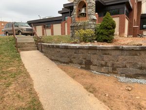 Our skilled team specializes in designing and constructing retaining walls that provide structural support, walkways that enhance accessibility and patios that create inviting outdoor living spaces for your home. for HG Landscape Plus in Asheville, NC