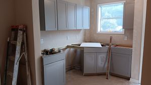 Our Kitchen Renovation service offers homeowners professional expertise in transforming their kitchen into a functional and aesthetically pleasing space through skilled construction and remodeling techniques. for New Millennium Homes in Jacksonville, FL