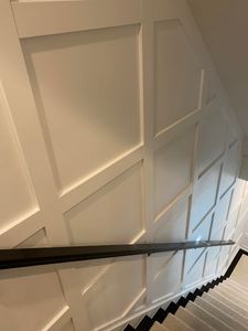 Enhance your home's aesthetic with our Custom Trim service, offering meticulous craftsmanship and tailored designs that add elegance and character to any room. Transform ordinary spaces into stunning works of art. for Custom Wallcoverings in Stafford, Virginia