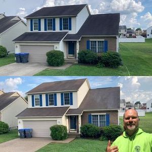 Our Roof Cleaning service safely removes mold, moss, and algae from roof shingles using a low-pressure rinse. This helps to extend the life of your roof and improve its curb appeal. for Total Property Solutions in Saint Matthews, KY