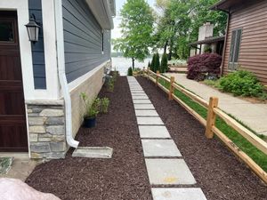 Our Mulch Installation service provides an easy and cost-effective solution for improving the look of your garden, while also protecting plants and soil from erosion. Trust us to do it right. for Mckinzie Landscape in White Lake, MI