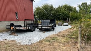 Our Gravel Grading and Repair service ensures that your gravel driveway or pathway remains even, smooth, and free from any damage or erosion. for Davidson Lawn Care LLC in Greensburg, IN