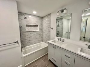 "We offer comprehensive Bathroom Renovation services, transforming your outdated bathroom into a functional and aesthetically pleasing space that suits your style preferences, while delivering exceptional craftsmanship and quality. for Schlickmann General Construction in Billerica, MA