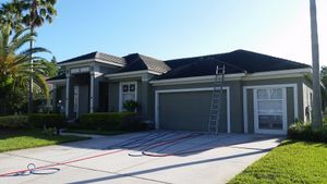 Our Gutter Cleaning service helps homeowners maintain clean and debris-free gutters to ensure proper water flow and prevent issues like water damage or structural problems. for Blue Stream Roof Cleaning & Pressure Washing  in Tampa, FL