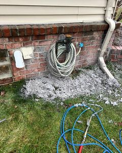 Our Dryer Vent Cleaning service helps homeowners ensure their dryer vents are clear and free from any debris or lint, enhancing both efficiency and safety. We can perform this service without even entering your home! for ProTech Pressure Wash LLC in Clinton Township, MI