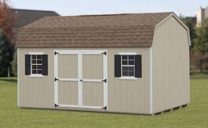 Enhance your outdoor space with our Dutch Barns, expertly crafted for durability and style. Offering ample storage and a charming design, they’re an ideal addition to any homeowner’s garden. for Rockhold Sheds in Deale, MD