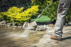 Our Power Washing service efficiently cleans surfaces around your home, removing dirt, grime, and debris to prepare them for a fresh coat of paint. for Picasso Painters by J in Geneva, Illinois