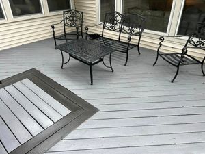 Our Deck & Patio Cleaning service will rejuvenate and remove dirt, grime, and algae buildup from your outdoor spaces, leaving them looking clean and inviting for all your gatherings. for Klean it Kens Pressure Washing in New Haven, IN