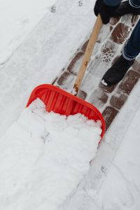 Our Snow Removal service ensures that your driveway and walkways are cleared of snow to provide safe access to your home during winter. for Maloney's Mowing LLC in Iola, KS