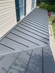 Our expert metal roofing standing seam service provides homeowners with durable, weather-resistant, and stylish solutions that enhance home value and curb appeal while ensuring long-lasting protection from the elements. for Safe Roofing and Contracting Inc in Fayetteville, NC