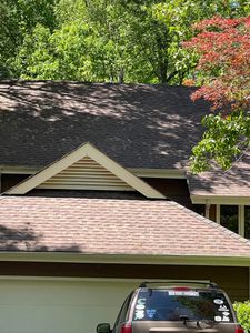 Our Roof Cleaning service is a safe and effective way to remove built-up dirt, grime, and algae.  If left untreated these contaminants can shorten the life of your roof.  We use a low-pressure process and eco-friendly solutions to maintain the longevity of your roof. for  Virginia Service Company in Chesterfield, VA