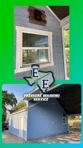 Our Home Softwash service is a safe and effective way to clean the exterior of your home. We use a low-pressure wash to remove dirt, dust, and mildew from your home without damaging the paint or siding. for E&E Pressure Washing Service in Houston, TX