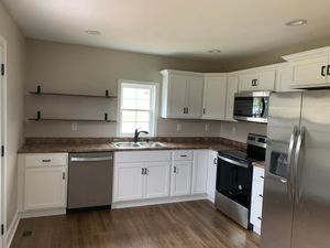 Our Kitchen and Cabinet Refinishing service can give your cabinets a fresh, new look without the expense of replacement. Our experienced professionals will work with you to choose a color and finish that best suits your style and home. for Jakes LLC in Cedar Bluff, VA