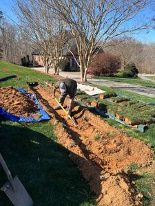 Enhance your property's functionality and aesthetics with our expert drain installation and repair services, complementing our extensive landscaping solutions. Trust us for seamless integration alongside fence repair to protect your home. for Howerton’s Landscaping in Clemmons, NC