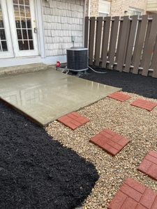 Concrete Pouring is a service our company provides to help homeowners with their landscaping projects. We offer this service to make it easier for homeowners to get the concrete we need for their project without having to go out and purchase it themselves. for Castle JR Landscaping & Painting LLC in Cincinnati, OH