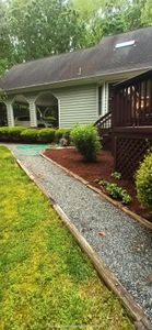 We offer professional mulch installation services to enhance the beauty of your landscape. Our team is experienced and reliable for a job done right. for Alligator Lawn Care LLC in Siler City, North Carolina