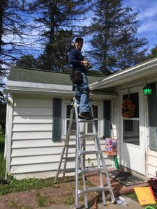 Our skilled team provides professional gutter installation services that will protect your home from water damage and enhance its overall appearance. We offer various colors and materials to fit your style preferences. for Prestige Construction and Cleaners in Schenectady, NY