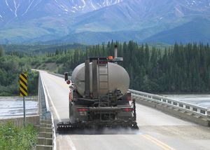 Asphalt emulsions are a blend of asphalt and water that is used to pave roads, parking lots, and other areas. It is applied in a liquid form and then cures to form a solid surface. for Tri-State Emulsions Corp in Vermont, VT 