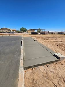 Our Concrete Slab Construction service offers homeowners a reliable and professional solution for creating durable concrete slabs that are perfect for patios, driveways, or any outdoor area. for Rockin Custom Concrete  in Litchfield Park, AZ