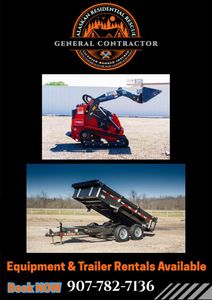 Rent our reliable dump trailers for your home projects, making debris removal and material transport hassle-free. Perfect for landscaping, renovations, or cleanouts. Enjoy convenience and efficiency with our affordable rental options! for Alaskan Residential Rescue in Anchorage, AK