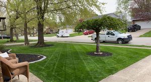 Our mowing service is a great way to keep your lawn looking its best. We will work with you to create a schedule that fits your needs, and we always use quality equipment and products. All mowing services come with Fertilization and Weed Control.  for Ashton Landscaping Co. in Springfield, Illinois