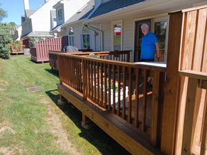 Our Carpentry service offers professional and skilled craftsmen who can enhance the overall look and functionality of your deck with their expertise in building, repairing, and customizing wood structures. for The Deck Hand in Parkesburg, PA