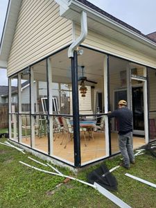 Our Screen Porch service offers homeowners a custom-designed and built outdoor space that combines the benefits of both indoor and outdoor living, providing protection from bugs and weather. for Masters General Construction, LLC  in Shallotte, NC